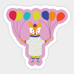 Fox Sticker